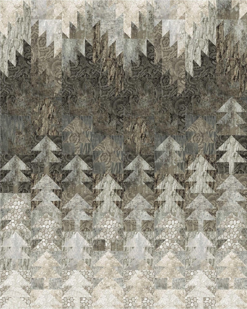 Bkaleme Pattern~Winter Solstice~2 Sizes by Patti Carey - Uses Stonehenge Collections - Image 1